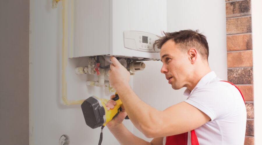 Local water heater installation in Palmer, KS